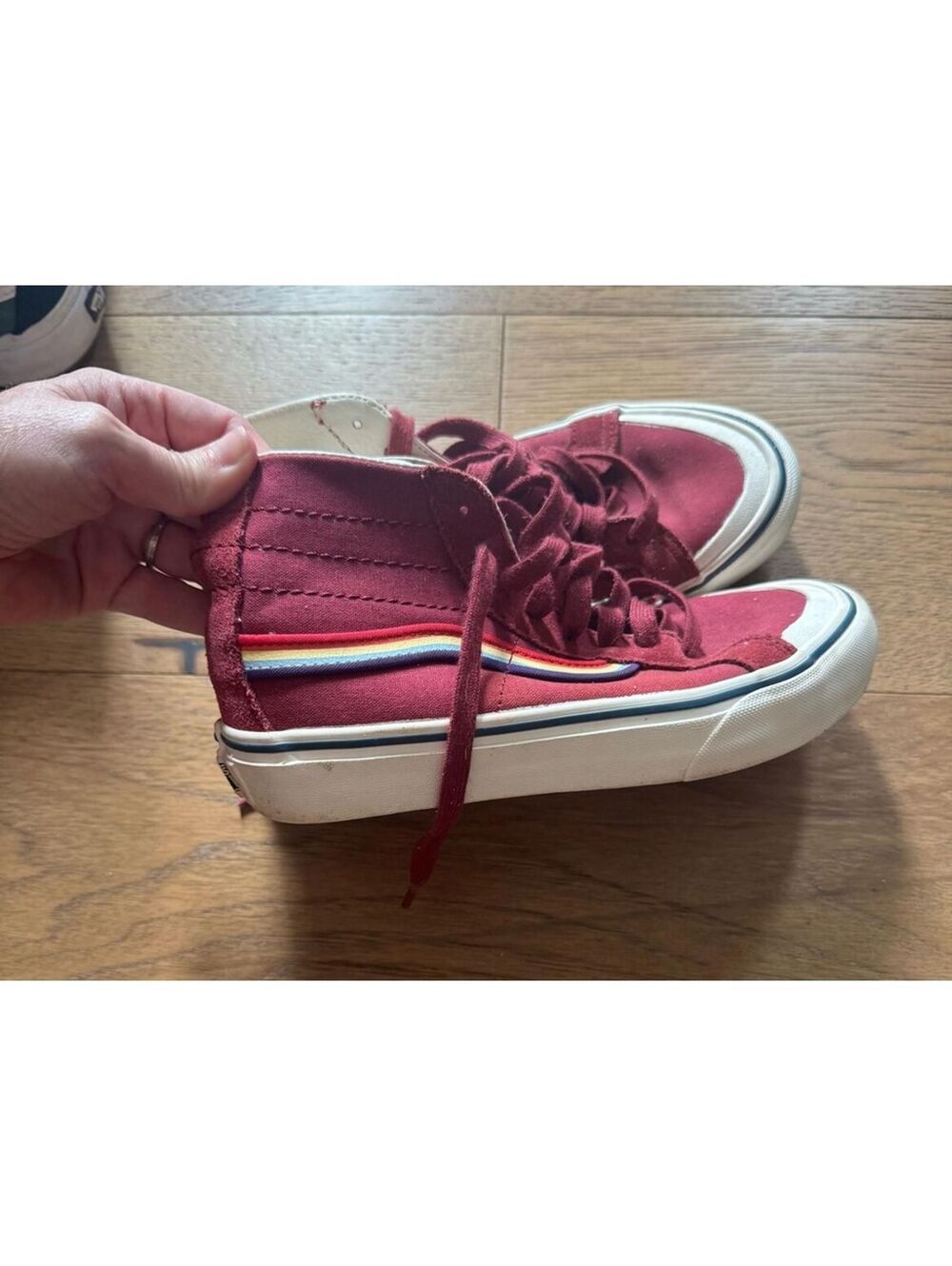 Vans Kids  "Rad Rainbow" Sneakers size 4